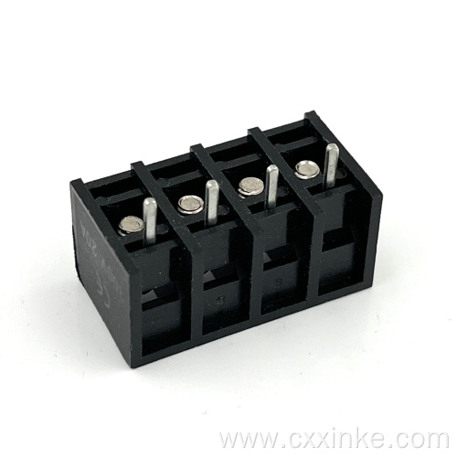 6.35MM pitch fence type PCB terminal block connector